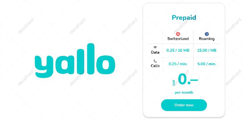 yallo Prepaid eSIM 瑞士保号卡#yallo #eSIM #瑞士🆕6/7更新： 已经无法选择 eSIM  • 无月租，免费开卡且赠送 CHF 10 • 任意消费保号一年，12 个月未使用停机，再 6 个月收回号码 • 支持 eSIM 转移手机 • 可跳板开通 Sunrise eSIM (可选号)✔️详细介绍：