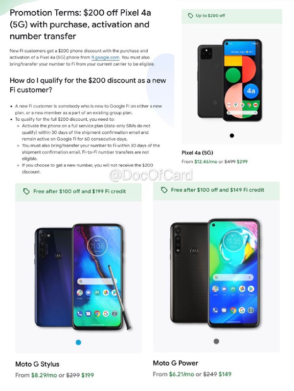 Google Fi Store 购机优惠#GoogleFi🆕12/2更新：trade in翻车：