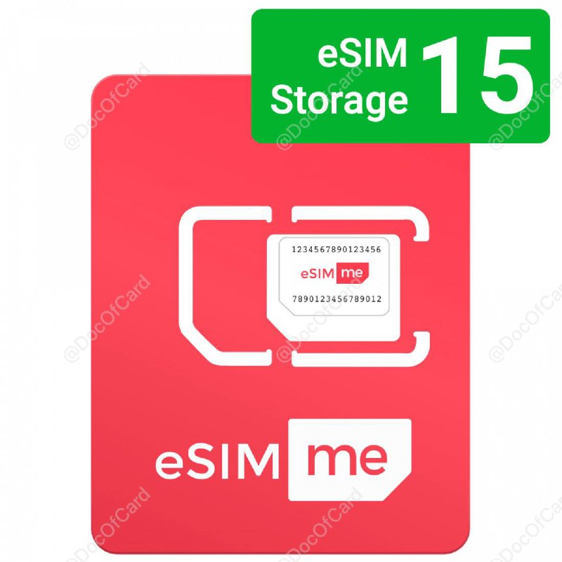 将eSIM装入实体卡，让不支持eSIM的手机也可以使用eSIM #eSIM #eSIMme🆕8/17/23更新： 华强北有了同类竞品，价格只有 eSIM.me 的 1/3，而且国内顺丰包邮，公司位于广州市海珠区，网址是 esim.5ber.com 👉🏿 这是一张可写入eSIM数据的实体SIM卡，根据价格不同一张卡最多可写入15个eSIM数据，但同时只能启用一个eSIM，需要通过 [Android App] 来切换eSIM✔️ 