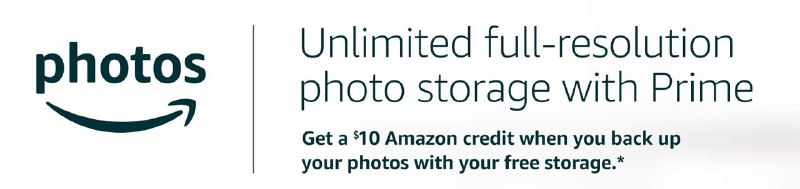 [YMMV]用Amazon Photo备份照片得$10#Amazon✅ amazon.com/b/?node=16334255011 • 史高奖励是$20 • 需为第一次备份照片的Prime用户 • 7天后会收到credit邮件 • 赠送credit无法用于购买礼品卡 • Offer有效期截止11:59 p.m. (PT) December 20, 2020 • credit 有效期截止11:59 p.m. (PT) December 31, 2020👉🏿 @DocOfCard