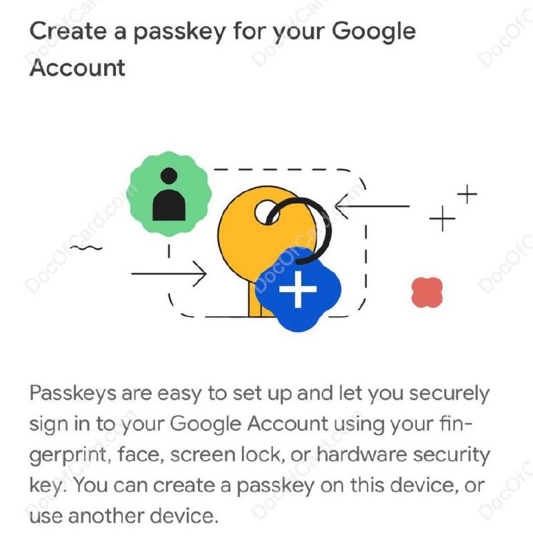 #Passkey #通行密钥 #Google🆕5/3更新：Google 邮件通知，Google 帐户现在支持 Passkeys 无密码登录✔️ g.co/passkeys启用了 “Skip password when possible” 的账户，将能够仅使用指纹、面部或屏幕锁在符合条件的 iOS 设备上的通过 Passkeys 登录 Google 帐户，而不再需要输入密码或仅用手机作为内置安全密钥🔗相关： Passkeys 介绍✔️@DocOfCard / 其他合集