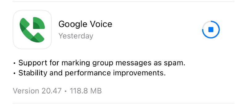 #GoogleVoice • Google Voice更新，终于可以拉黑群聊了