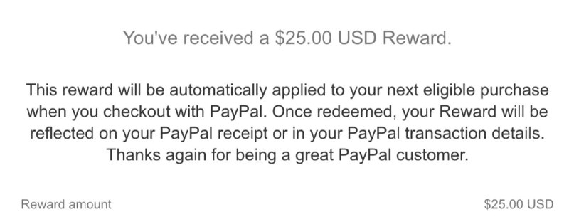[Target]PayPal US买币满$25送$25#PayPal活动截止：11:59 p.m. ET on Sep 25, 2021交易截止：11:59 p.m. ET on Sep 30, 2021✅ 