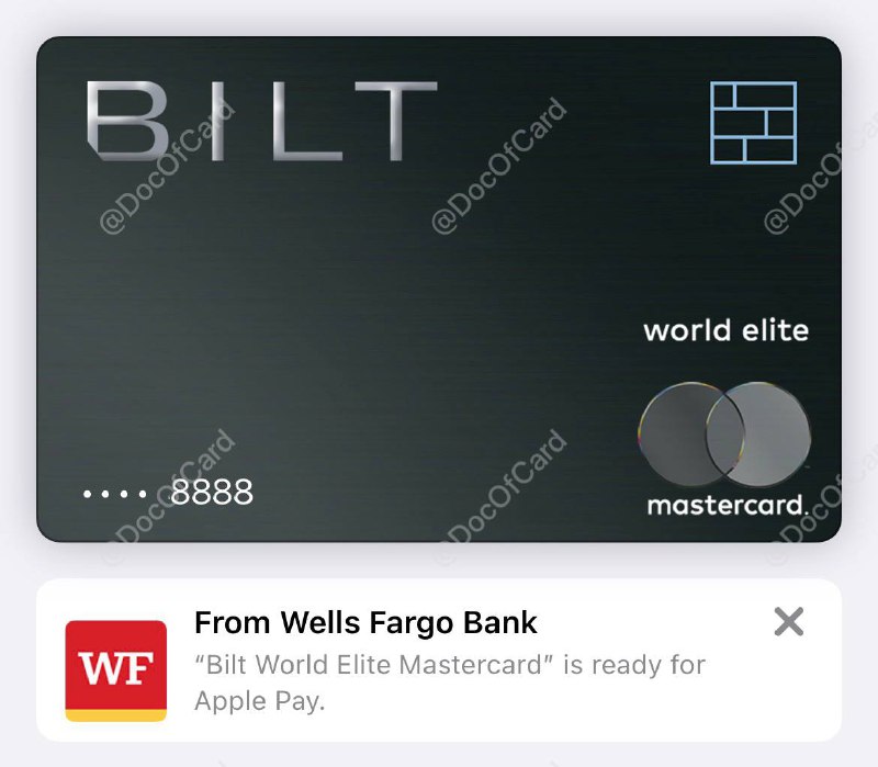 Bilt Rewards信用卡#Bilt #WellsFargo #金属卡👉🏿 Bilt World Elite Mastercard® is issued and administered by Wells Fargo Bank N.A. • 要求SSN/ITIN • 美国地址、mobile号码(Caller ID同名) • HP Equifax，信用记录建议一年以上 • 有可能：秒批、秒拒、pending后批、pending后电话验证批、pending后要求Fax notarized ID和两份地址证明、pending后拒✅ 