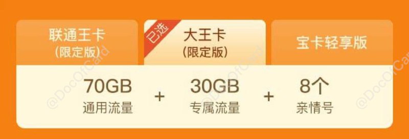 #联通王卡 #腾讯王卡🆕70G业务将于2022年8月21日24：00下架，8月22日24：00前处理完毕所有8月21日24：00之前申请的用户
