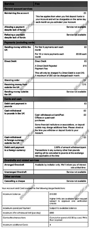 英国数字银行cashplus#cashplus #数字银行成功：[DP][DP2]👉🏿 cashplus今年2月获得英国银行牌照 • 开户no credit check • 开户只需要英国地址、号码，但如果没有秒过，会要求提供 proof of identity（护照、英国/欧盟驾照、EEA卡、枪证、北爱尔兰选民证等）和 proof of address（英国驾照、银行账单、信用卡账单、水电费单、HMRC信、租房协议、枪证、破产令、税单等）[DP][APP] • 建议有一年以上信用历史再试，因为如果被要求提供两份证明文件，地址证明除了英国驾照，其他都需要是线下公正过的证件，即[Certified copy]✅ www.cashplus.com/current-account • 主账户需年满18，副卡13 • 无月费，无存款要求，有FTF(2.99%) • 申请成功后需英国卡交账户设置费£9.95 • 实体卡为[Prepaid debit]，BIN: 540450，发卡/换卡费£5.95 • 没有支票簿，不支持支票存款 • 个人账户最大余额£10,000 • ATM取款费£2(Non UK £3)，限额£500/天