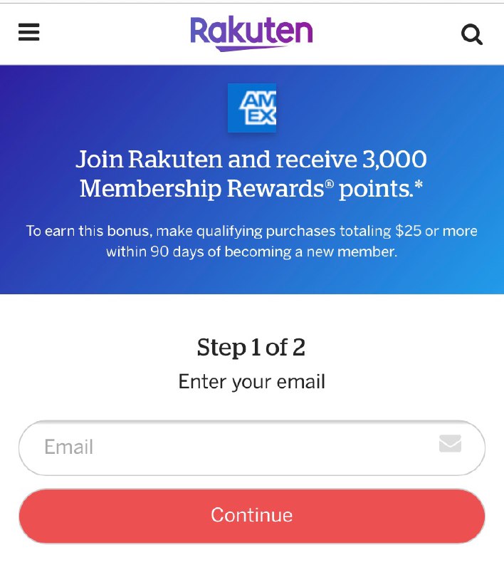 Rakuten新用户3000MR注册奖励#Rakuten #MR👉🏿 需要在注册后的90天内通过Rakuten消费$25才能拿到新用户奖励👉🏿 MR账户需要绑定美国AE卡👉🏿 