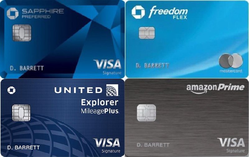 5/24之内可申请的几张Chase信用卡#Chase👉🏿 臭名昭著的5/24规则：过去2年内申卡数大于等于5个，Chase将直接拒绝申请原文：