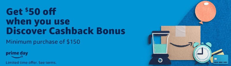 [YMMV] Amazon满$150减$50，需要用Discover点数支付一部分#Amazon #Discover❶ 该优惠和Amazon MR/UR活动类似，首先需要通过 这个链接 绑定一张Discover卡(已经绑定过的跳过)❷ 然后点击下面这个链接查看自己是否被targeted：✅