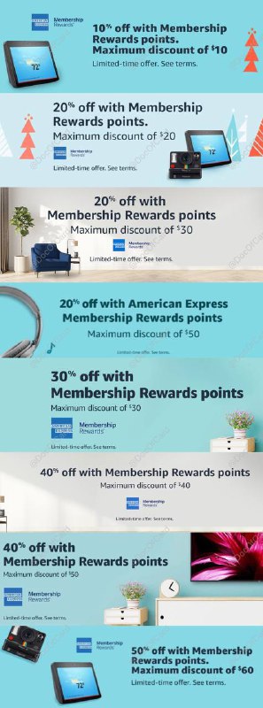 [YMMV] Amazon AmEx MR 10%/30%/40% off#Amazon #AmEx截止日期：(a) 11:59 PT on 12/31/2020, or (b) the time at which 100,000 customers have redeemed the offer👉🏿 通过以下链接查询是否被targeted✅ 