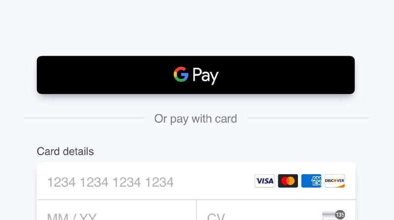 #StripeStripe收款添加 Google Pay 支持