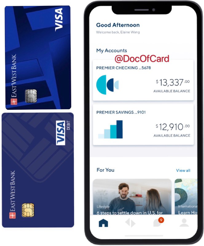 华美正在“努力去Velo化”#Velo #华美 #EastWestBank7/18更新： AppStore出现了一个新的 East West Bank Mobile APP，用Velo账号登录后界面和新版Velo完全一样👉🏿 真的准备好要切换(名字)了？ • 新Debit和安全卡取消Velo字样改为使用EastWestBank • 大幅度修改APP界面 • 客户联系中使用“East West Bank