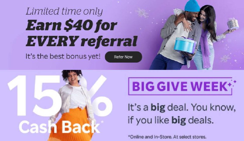 史高：返现网 Rakuten限时$40 或4000MR邀请奖励（仅3天）#Rakuten #Ebates🆕更新：现在注册返现只有$30了截止时间：11:59PM ET May 17（仅3天） • (用美国🇺🇸IP)通过 邀请链接 注册账户，并且90 天内通过Rakuten消费$40，可以获取$40或4000MR奖励(非活动期间仅$10) • 返现可以提现到PayPal、支票、礼品卡 • 如果你有AmEx MR点数信用卡，换成4000MR奖励价值$64［MR点数使用方法］ • Rakuten允许用户将自己的账户转为赚取 AmEx MR 点数：