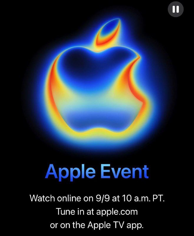 #apple • 9/9 at 10 a.m. PT • 北京时间 9 月 10 日凌晨 1 点✔️ Add to calendar