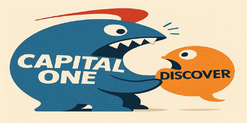 #CapitalOne #Discover #消息🆕4/18/25更新： [WSJ] Capital One 353 亿美元收购 Discover 的交易已获得监管机构的批准，交易预计将于5月18日完成，合并后的新公司将成为美国最大信用卡发卡机构，美国第八大银行✔️@DocOfCard / DocOfCard.com