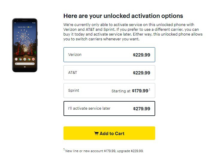 Best Buy: Pixel 3a $279.99👉🏿 