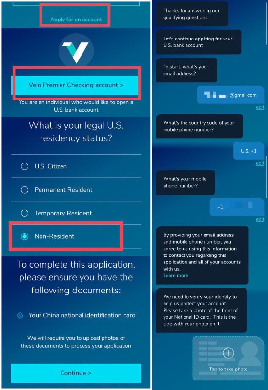 Velo Bank华美旗下美国网络银行#Velo🆕4/9/22更新：支持Apple Pay🆕11/4/21更新：华美(非Velo)支持Zelle🆕10/13/21更新：支持Zelle🆕更新：支持plaid，限额每周$500，支持通过Cash app、Venmo、PayPal充值🆕3/17/21更新：Velo客服用Google街景地图人工审核地址是否为商业地址[DP]🆕8/13更新：Velo推出新卡面[DP]🆕7/17更新：Velo更名EastWestBank🆕6/22/20更新：Velo安全卡将用户身份证当SSN上报信用🆕2/18/20更新：Velo推出押金信用卡🆕更新： 鉴于Velo开户流程不规范、管理混乱、(多个DP报告)无故锁号、转出困难、随意修改条款等问题，建议 销户保平安 • 多个[DP][DP2] [DP3]报告销户后遇到Velo给你打入0.01余额重新打开账户扣月租👉🏿 Velo可通过APP直接开户网站：