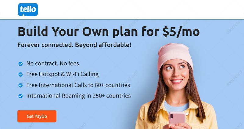 Tello eSIM 美国保号卡 (可漫游流量)#Tello #eSIM #美国 • 月租 $5， 邀请链接注册 送 $10 • 支持漫游，支持漫游 WiFi Calling • 流量 $0.05/MB，需充值 PAYG Credit，适合偶尔需要漫游流量的使用 • 支持 eSIM 转移📶 详细介绍：