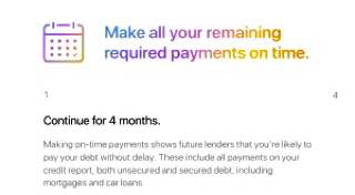 苹果为被拒申请者推出信用改善计划“Path to Apple Card”#AppleCard🆕1/27/22更新：群友收到邀请[内容][DP]🆕 support.apple.com/en-us/HT211030 • 苹果推出了一项名为”Path to Apple Card”的为期四个月的可选项目，同时还有一个全新的Apple Card金融健康网站 • 早前被拒的Apple Card申请者将在近期收到详细介绍的通知 • 该项目使用了来自高盛在用户申请过程中获得的信息，来帮助用户改善特定的财务指标，以使下次更有可能获得批准 • 注册该项目后，每月将获得根据其信用评级而个性化的特定任务，比如偿还逾期余额，按时还款，降低信用卡和个人贷款债务 • 当四个月的项目完成后，参与者将被邀请重新申请Apple Card👉🏿 来源：