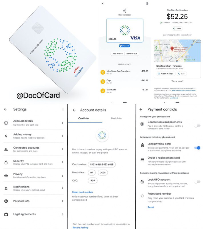 Google is developing “Google Card”#Google #GoogleCard #Flex🆕10/2更新：Flex没了没了没了👉🏿 According to TechCrunch today, Google is “developing its own physical and virtual debit cards.” The company confirmed as much: We’re exploring offer smart checking accounts through Google Pay, helping customers keeping their money in an FDIC or NCUA-insured account. Our lead partners today are Citi and Stanford Federal Credit Union.👉🏿 Through the Google app, users are able to:   • Pull up lists of transactions with details  • See where purchases were made with shortcuts to Google Maps  • Add money or transfer funds out of the account  • See card numbers and bank account info  • Setup PINs or lock cards  • Enable/disable contactless payments  • Virtual card number used for online or in-app payments  • Fingerprint and PIN for account security👀相关：Apple Card👀相关：Google Card👀相关：Huawei Card👀相关：Samsung Money by SoFi👀相关：Samsung Pay Card👀相关：Google Pay (New)👀相关：Google将上线Checking👉🏿 @DocOfCard